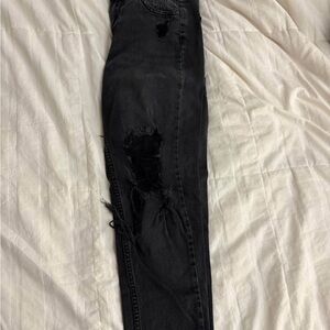 Wild Fable Charcoal Distressed Jeans